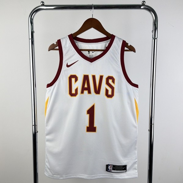 Cleveland Cavaliers White  No. 1 HARDEN NBA  Jersey