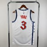 Season 2025 Washington Wizards City Edition No. 3  Young NBA Jersey