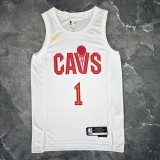 Cleveland Cavaliers White  No. 1 HARDEN NBA  Jersey