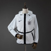 2026 England Anthem White Windbreaker  size S-2XL
