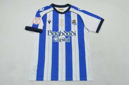 Real Sociedad 2025/26 COPA DE REY Final soccer jersey S-4XL