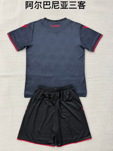 Albania 2026  Third Away World Cup  Kids Kit Size 16-28