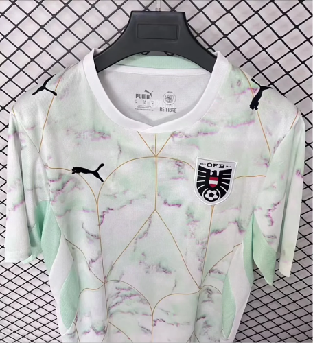 Austria  2026 World Cup Third  Away soccer jersey size S-4XL