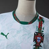 2026 Portugal Green and White Special Jersey S-XXL