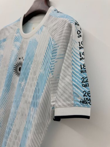 Argentina 2026 3 Champions Anniversary player version soccer jerseys