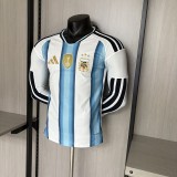 Argentina 2026 World Cup Home Long Sleeve player version soccer jerseys