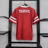 Toluca  2026/27 Red Baseball  Jersey S-4XL