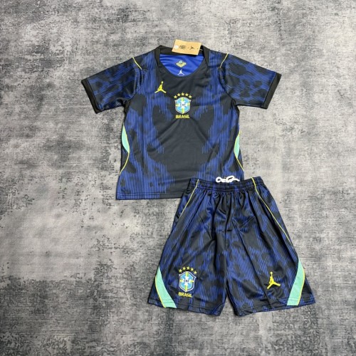 Brazil  2026 World Cup Away Kid kit size 16-28
