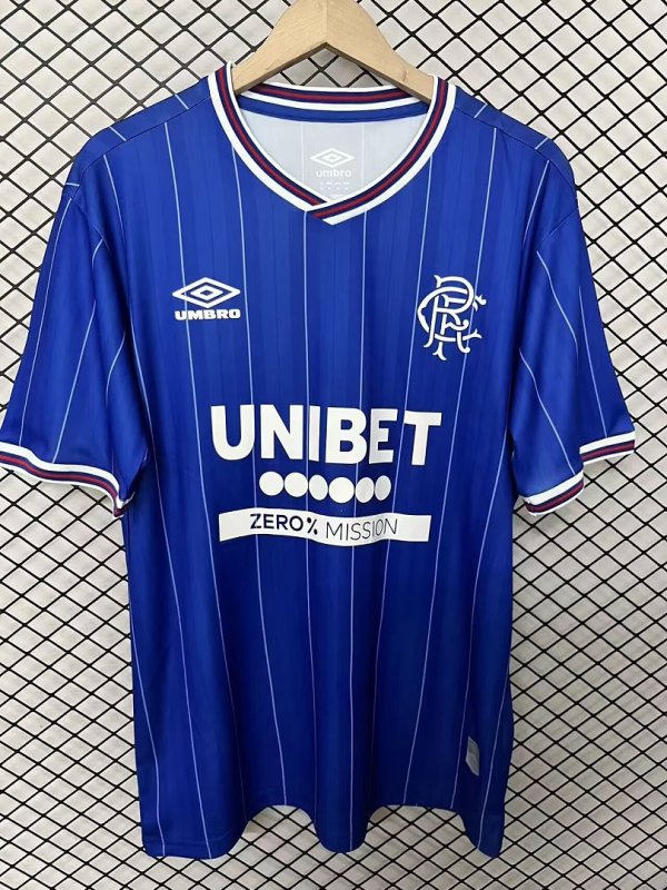 Rangers 2026/27 Home Soccer Jersey size S-4XL
