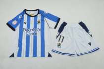 Real sociedad 2025/26 copa de rey final kid kit 16-28
