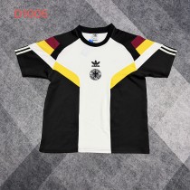 Mens Germany 2026 Retro Black And White  Causal Jersey S-2XL