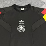 Mens Germany 2026 Retro Black  Causal Jersey S-2XL