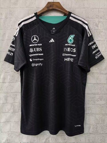 MERCEDES 2026 black F1 shirt S-5XL