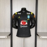 2026 Brazil Black Jersey Player Version S-XXL With All Sponsors