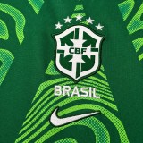 Mens Brazil 2026 World Cup Green Goalkeeper Jersey S-4XL