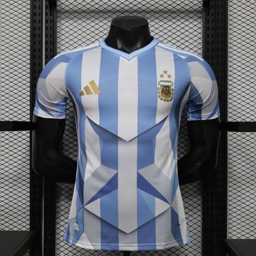 Argentina 2026 White And Blue Special Player Version Jersey  S-XXL