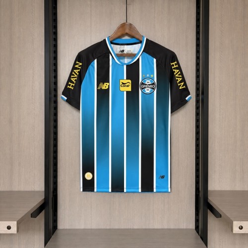 Men Gremio 2026/27 Home Soccer  Jersey With All Sponsors S-4XL