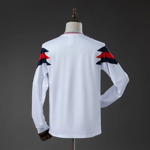 1990 Retro  England 2006 Long Sleeve Training Jersey S-2XL