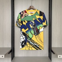 Brazil 2026 World Cup Cartoon Edition Jersey S-XXL