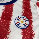 Paraguay  2026 World Cup Home Kid kit size 16-28