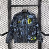 Brasil 2026 jesus version reversible windbreaker jakcet S-XXL