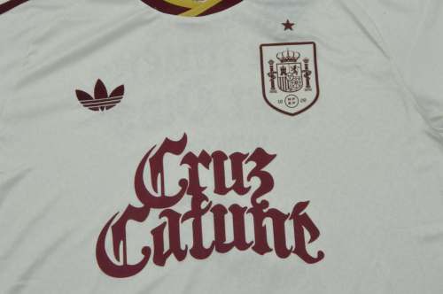Mens Spain x Cruz Cafune 2026 World Cup Away Jersey S-4XL