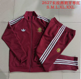 Spain 2026 Red Long sleeve Jacket Suit S-XXL