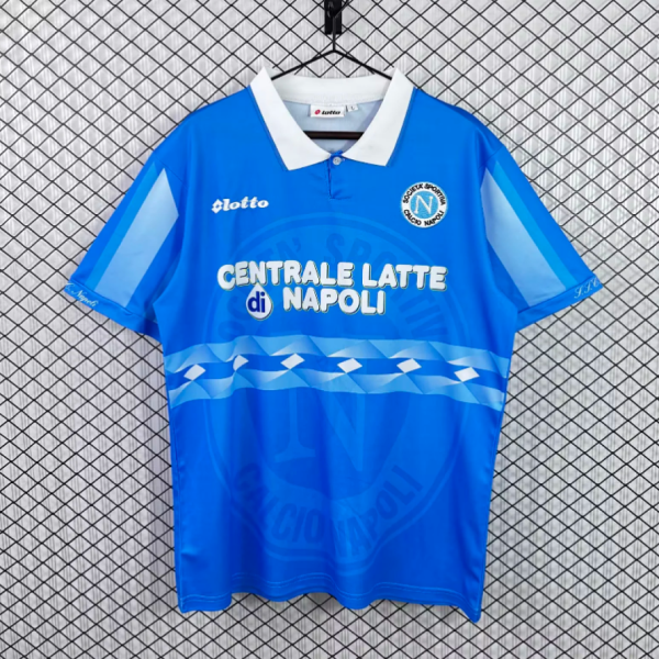 Retro 1996-97 Napoli home soccer jersey size S-2XL