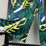 Retro Brazil 1994 Goalkeeper Long Sleeve Jersey S-2XL