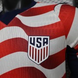USA 2026 World Cup Home Long Sleeve Player Version Jersey S-2XL