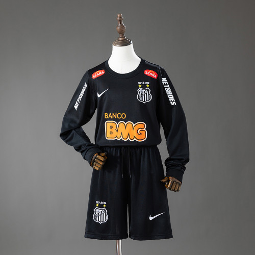 Santos 2012/13 Away Retro Long Sleeve Kids Kit Jersey Size 16-28