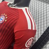 Bayern Munich 2026/27 Home Player Version Long Sleeve  Soccer Jersey size S-2XL