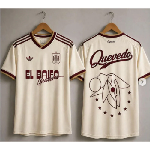 Mens Spain x El Baifo 2026 World Cup Away Jersey S-4XL