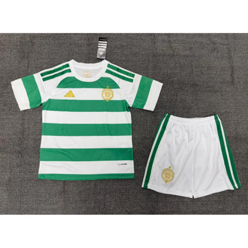 Kids Kit Celtic 2026/27  Home Soccer Jersey Size 16-28