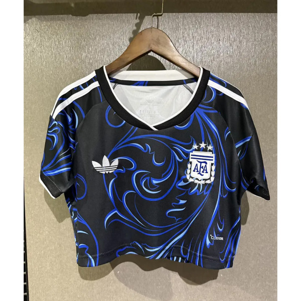 Argentina  2026 World Cup Away Crop Top size S-2XL