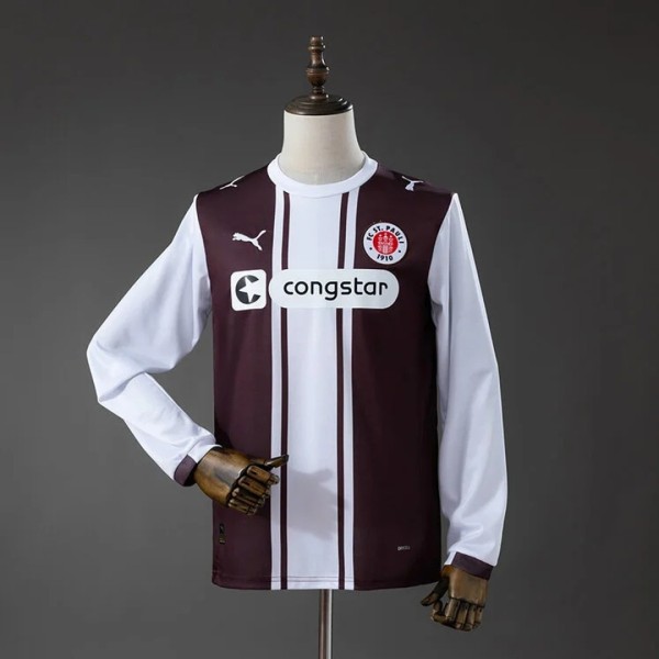 FC St. Pauli 2026/27 Home Jersey Long Sleeve S-4XL