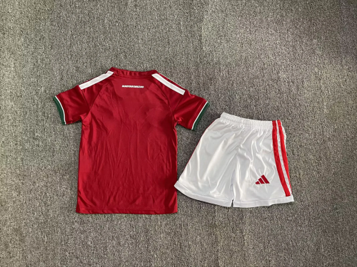 Hungary  2026 World Cup Home Kids Kit Jersey SIZE 16-28