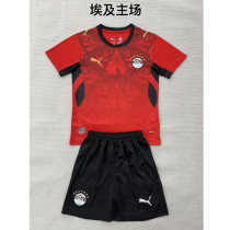= Kids Kit Egypt 2026 World Cup Home soccer jersey size 16-28