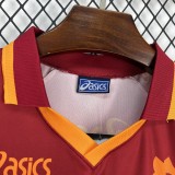 Retro AS Roma 1995/96 Pre-Match Jersey Size S-2XL