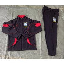 Brazil 2026 Black Windbreaker Suit Size S-2XL