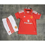 Manchester United  2026/27 Home  Kid Kits 16-28