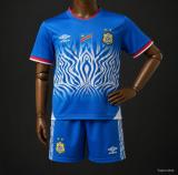 Kids DR Congo 2026 World Cup Sky Blue Home Jersey 16-28