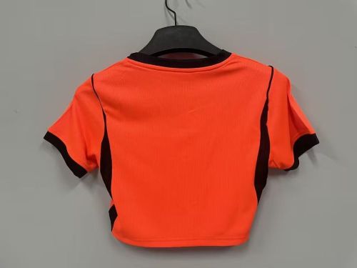 Netherlands 2026 World Cup Home  Crop Top size S-2XL