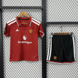 Manchester United  2026/27 Home  Kid Kits 16-28 Black Shorts