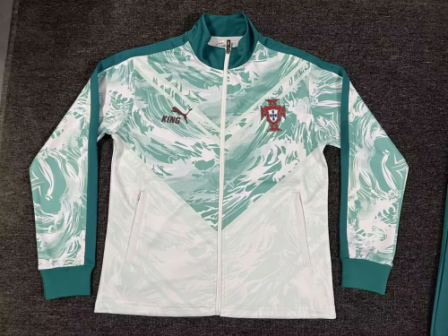 Portugal 2026 Green And White Tracksuit S-2XL