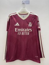 Mens Real Madrid 2026/27 Third Away Long Sleeve Jersey S-4XL