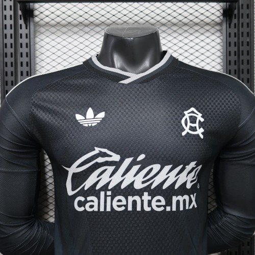 America 2026/27 Away  Player Version Long Sleeve soccer jersey size S-2XL