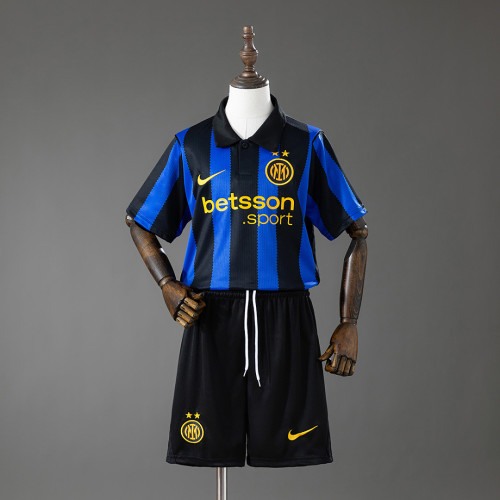Kids Kit Inter Milan 2026/27 Home Soccer jerseys Size 16-28