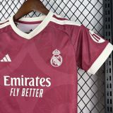 Real Madrid 2026/27 Away Pink  Kids kit Jerseys SIZE 16-28