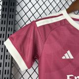 Real Madrid 2026/27 Away Pink  Kids kit Jerseys SIZE 16-28